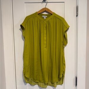 Carolina Belle Lime Green Blouse